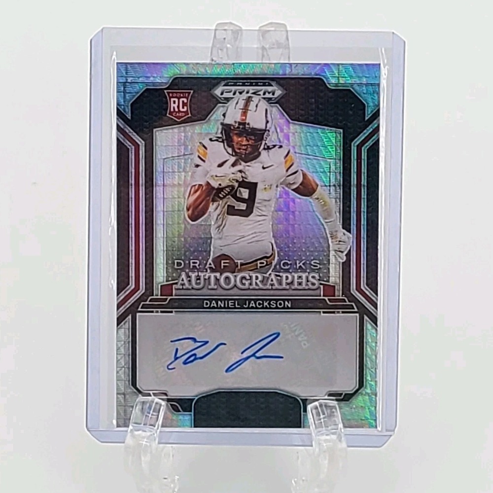 2025 Panini Prizm Draft Picks - Draft Picks Autographs Daniel Jackson...
